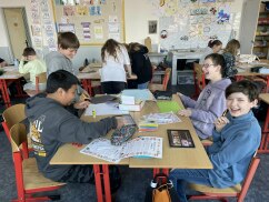 Šesťáci ovládli svět měkkýšů - Centra aktivit